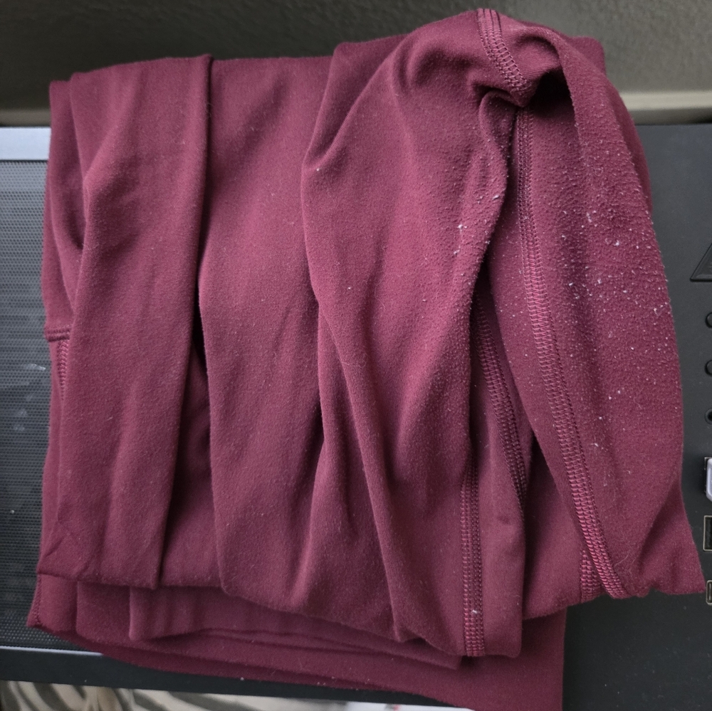 (14) Merlot Garnet lululemon Align™ High-Rise Pant 25" - Picture 3 of 3